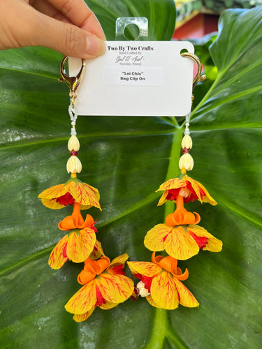 Lantern Ilima Bag Lei