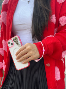 New! Joyful Heart Phone Wristlet