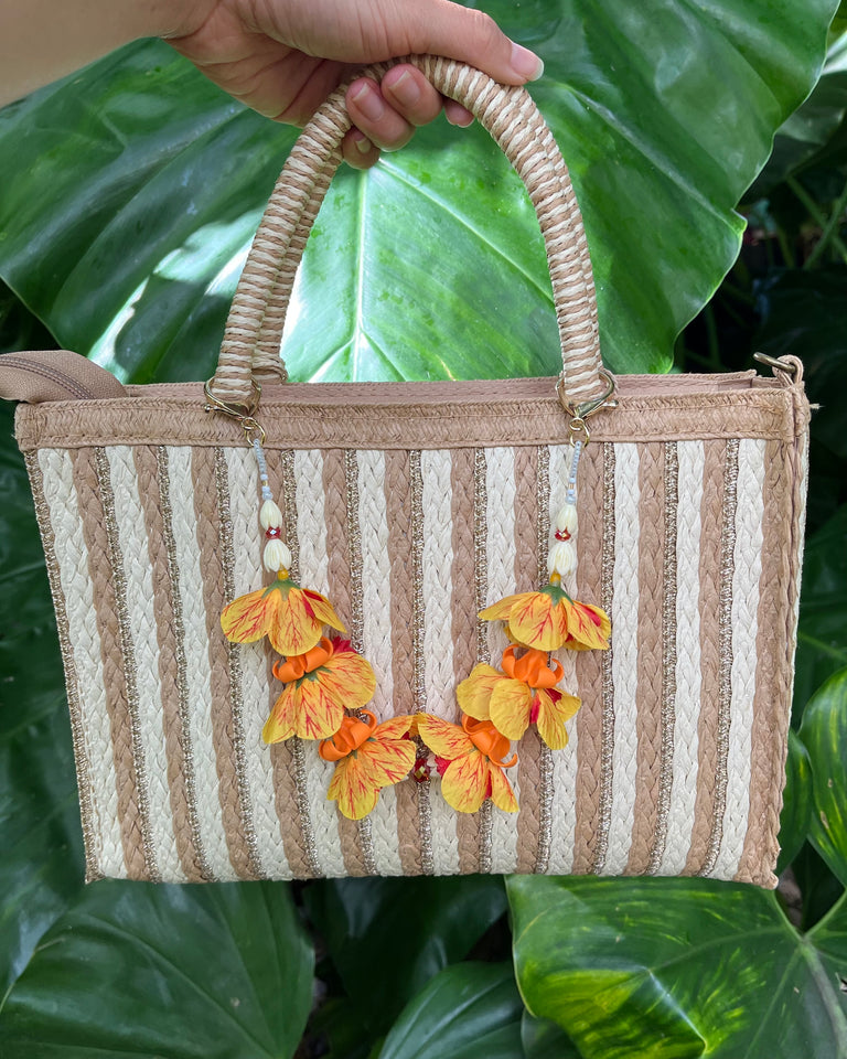 Lantern Ilima Bag Lei