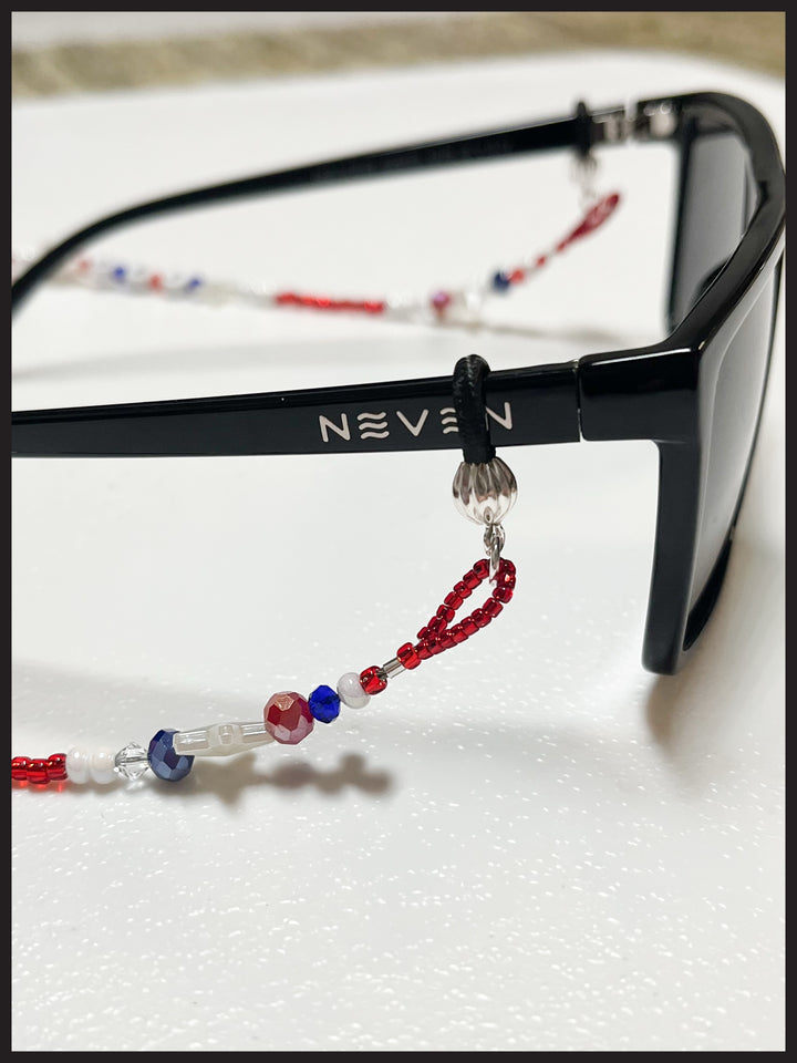USA 250th Birthday Eyeglass Holder Necklace