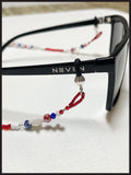 USA 250th Birthday Eyeglass Holder Necklace