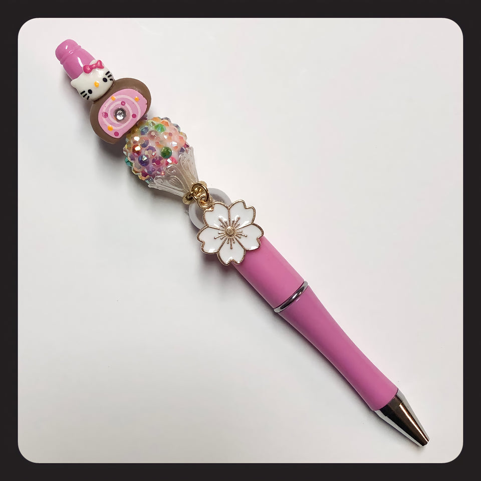 Sweet Treat Hello Kitty Pen (PINK CAKE)