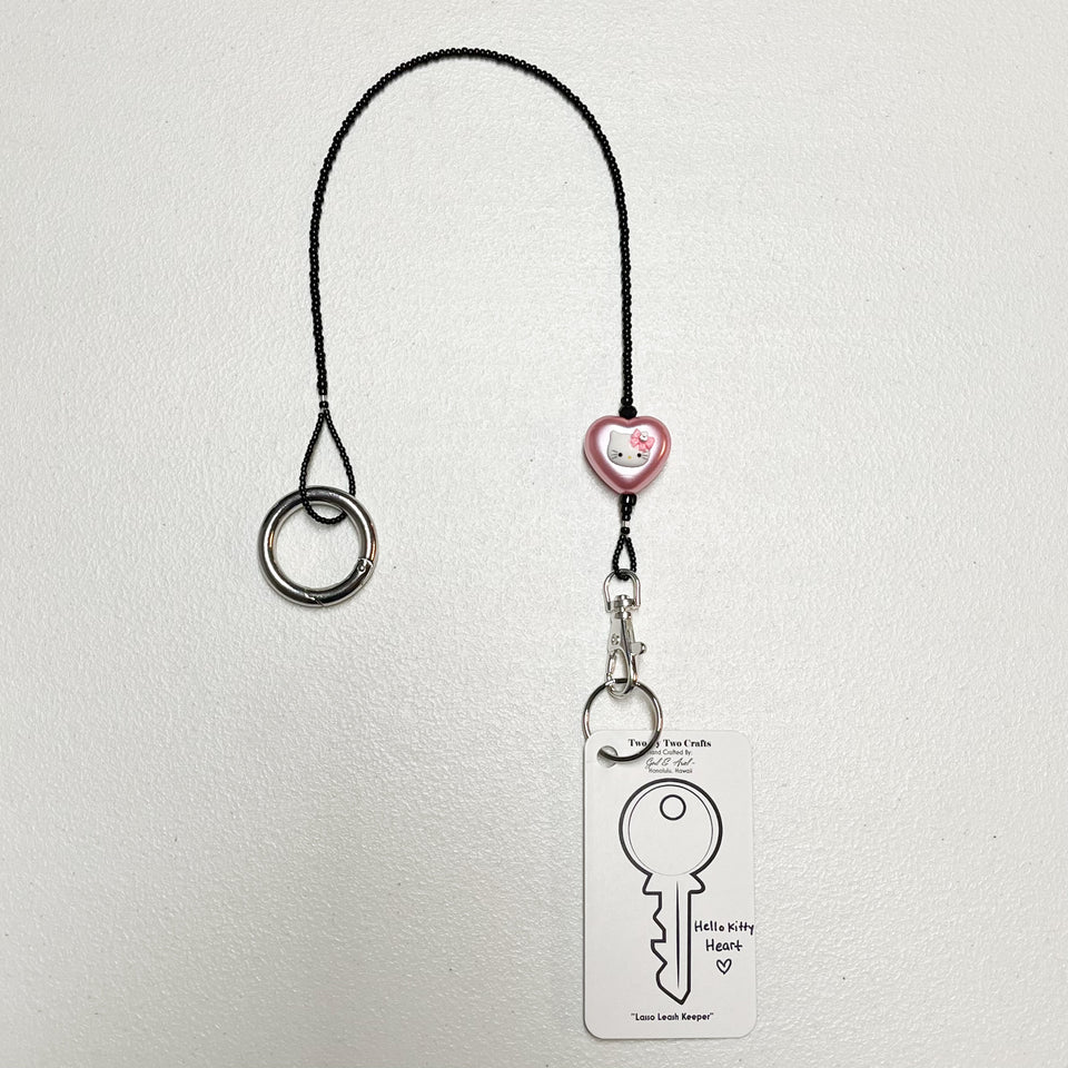 Hello Kitty Heart (Light Pink) Key Leash