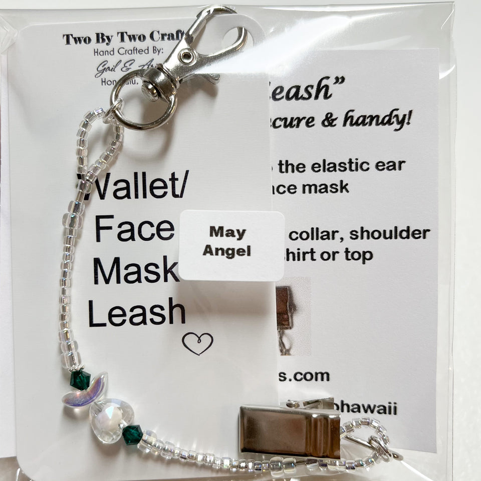 May (Emerald) Angel Face Mask Leash