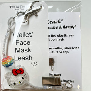Shave Ice Hello Kitty Face Mask Leash