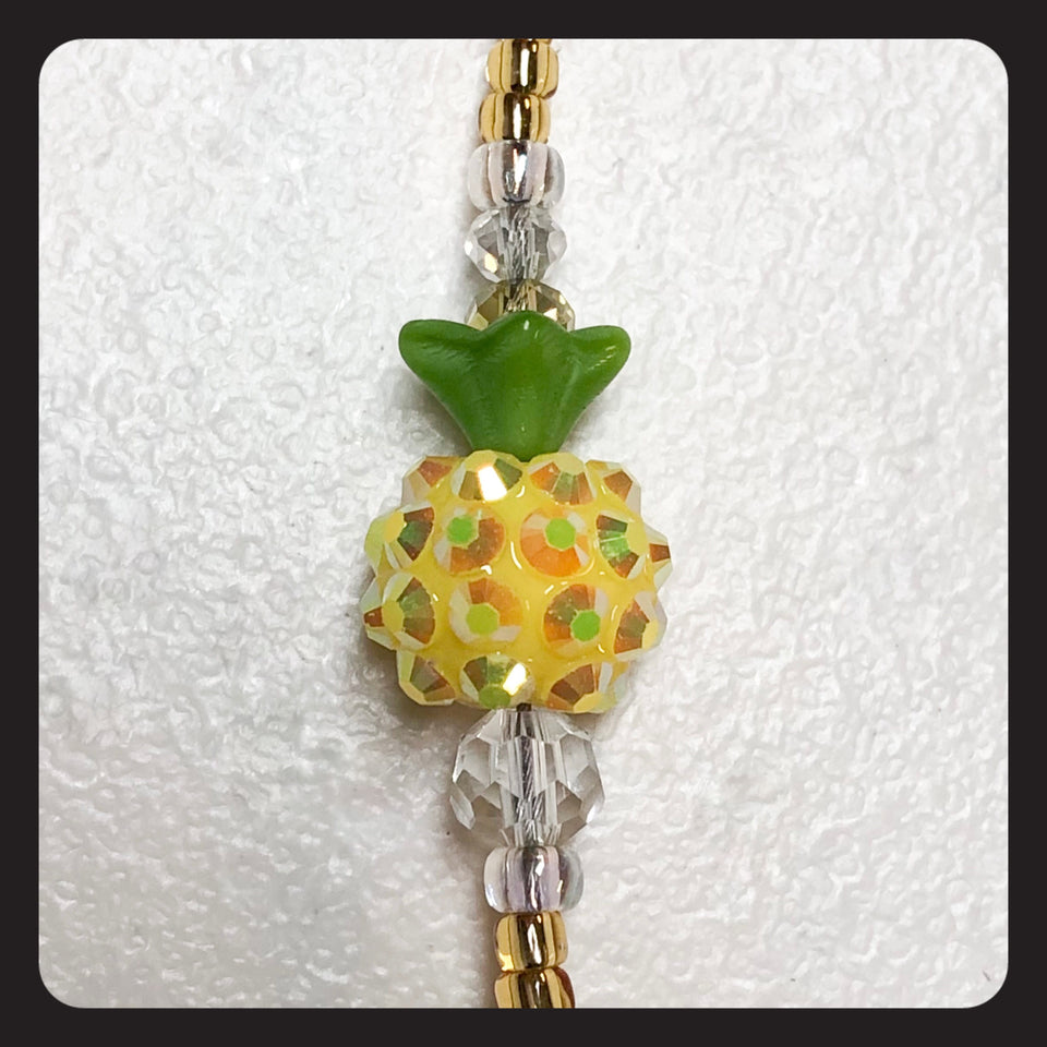 Pineapple Face Mask Leash