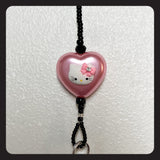 Hello Kitty Heart (Light Pink) Key Leash